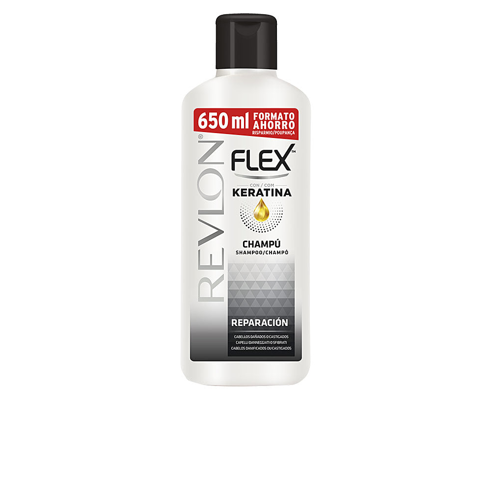 REVLON MASS MARKET FLEX KERATIN repair shampoo 650 ml in , Hair by REVLON MASS MARKET. Merkmale: . Verfügbar bei ParfümReich.