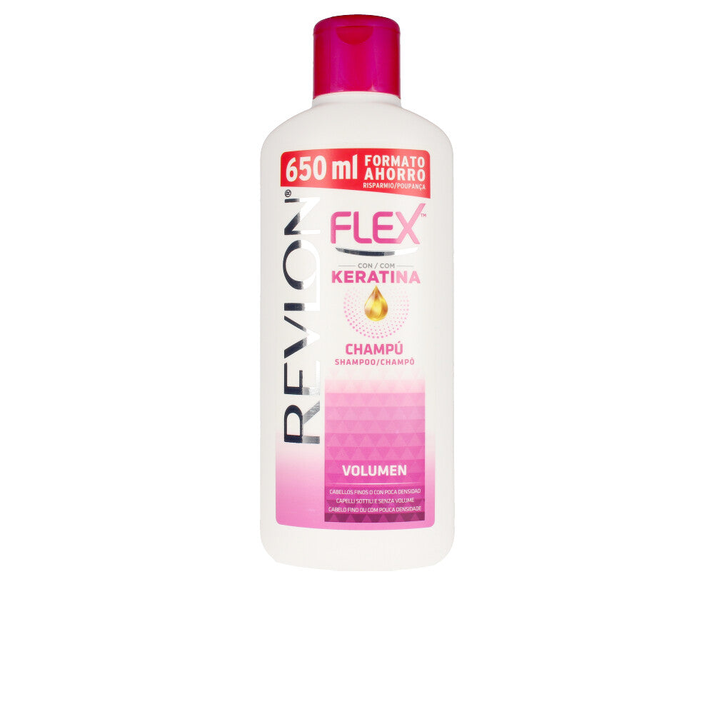 REVLON MASS MARKET FLEX KERATIN shampoo volume thin hair 650 ml in , Hair by REVLON MASS MARKET. Merkmale: . Verfügbar bei ParfümReich.