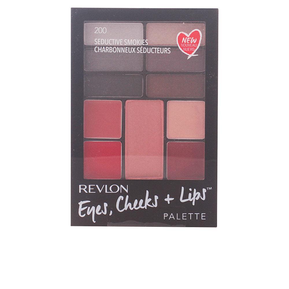 REVLON MASS MARKET PALETTE eyes, cheeks + lips in 200-seductive smokies , Makeup by REVLON MASS MARKET. Merkmale: . Verfügbar bei ParfümReich.