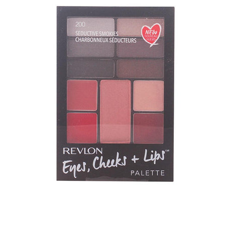 REVLON MASS MARKET PALETTE eyes, cheeks + lips in 200-seductive smokies , Makeup by REVLON MASS MARKET. Merkmale: . Verfügbar bei ParfümReich.
