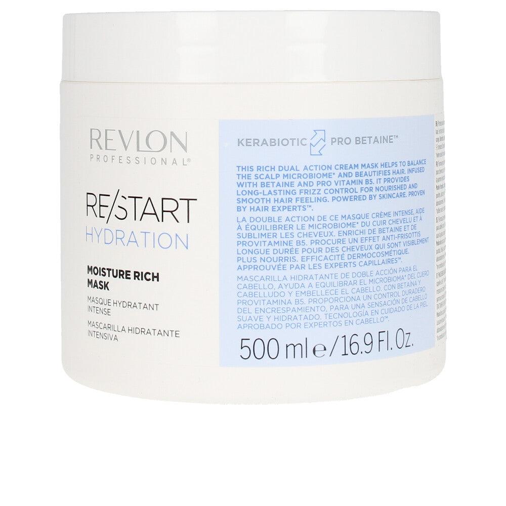 REVLON RE-START hydratation rich mask 500 ml in , Hair by REVLON. Merkmale: . Verfügbar bei ParfümReich.