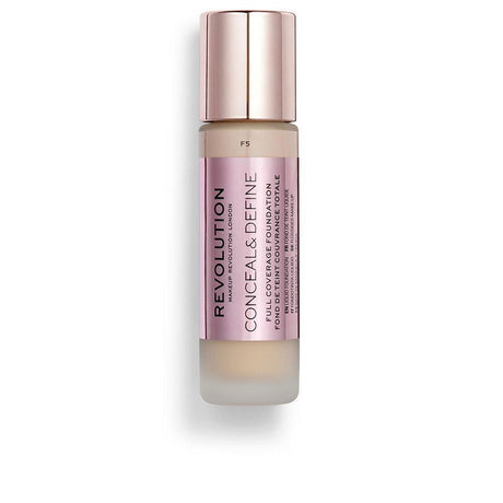 REVOLUTION MAKE UP CONCEAL & DEFINE full coverage foundation in F5 , Makeup by REVOLUTION MAKE UP. Merkmale: . Verfügbar bei ParfümReich.