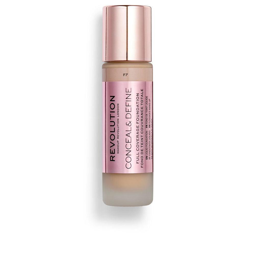REVOLUTION MAKE UP CONCEAL & DEFINE full coverage foundation in F7 , Makeup by REVOLUTION MAKE UP. Merkmale: . Verfügbar bei ParfümReich.