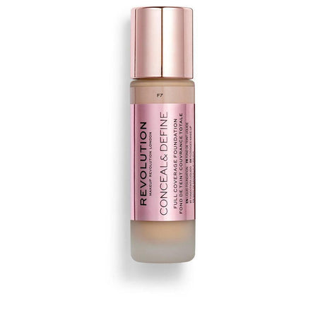 REVOLUTION MAKE UP CONCEAL & DEFINE full coverage foundation in F7 , Makeup by REVOLUTION MAKE UP. Merkmale: . Verfügbar bei ParfümReich.