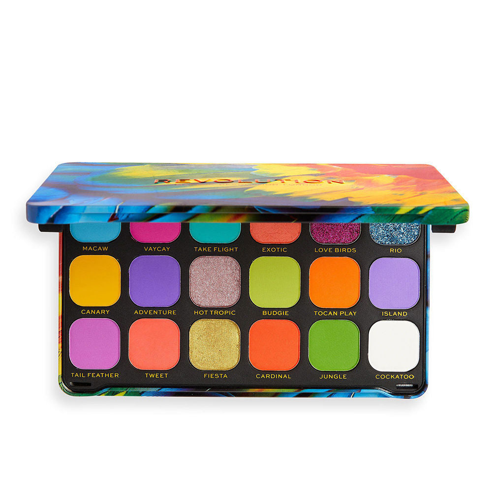 REVOLUTION MAKE UP FOREVER FLAWLESS eyeshadow palette 19,8 gr in birds of paradise , Makeup by REVOLUTION MAKE UP. Merkmale: . Verfügbar bei ParfümReich.