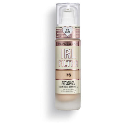 REVOLUTION MAKE UP IRL FILTER longwear foundation 23ml in F5 , Makeup by REVOLUTION MAKE UP. Merkmale: . Verfügbar bei ParfümReich.