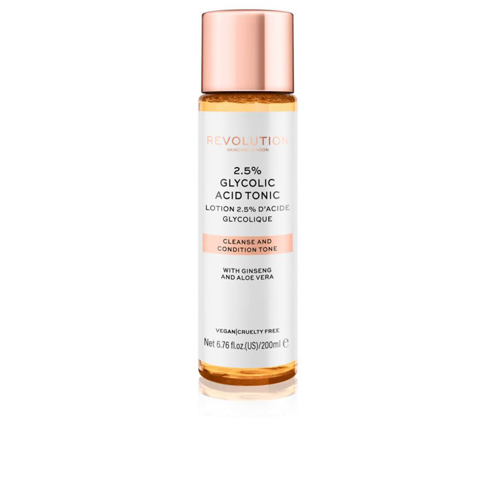 REVOLUTION SKINCARE GLYCOLIC ACID TONIC cleanse and condition skin tone 200 ml in 2.5% , Facial Cosmetics by REVOLUTION SKINCARE. Merkmale: . Verfügbar bei ParfümReich.