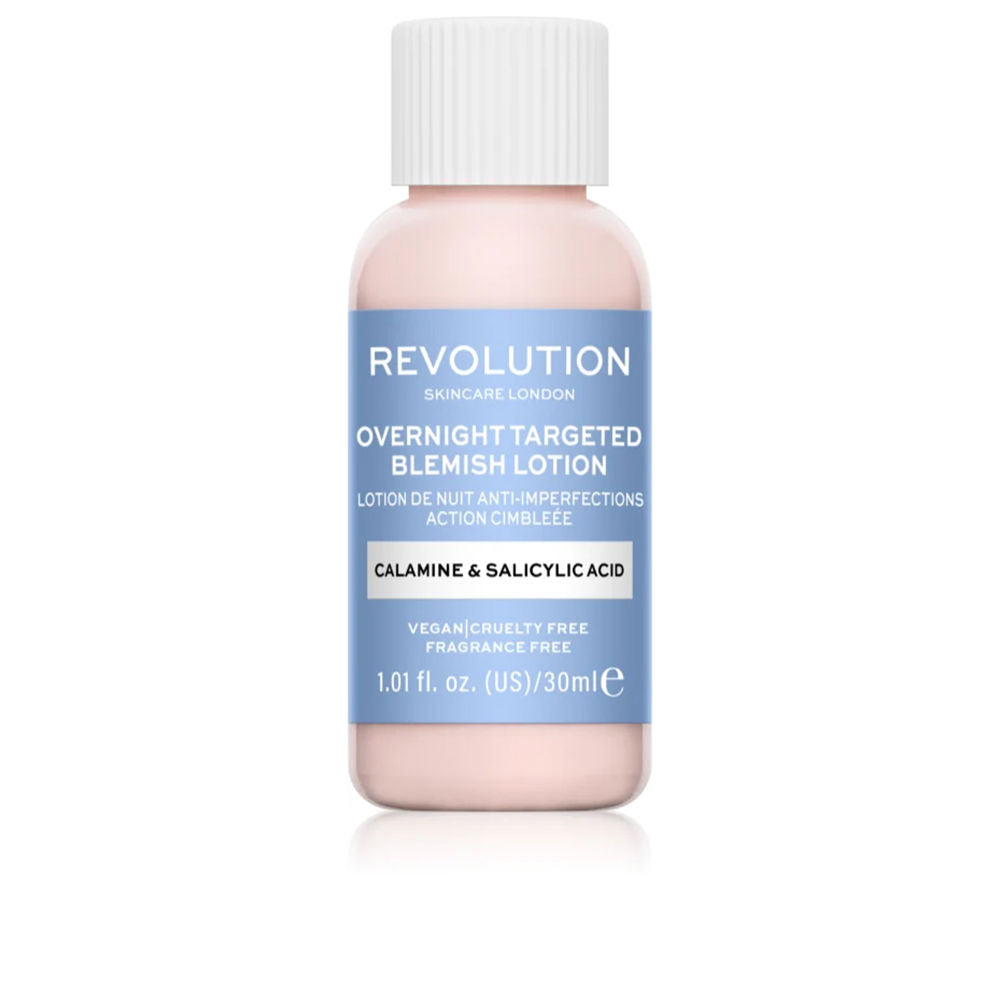 REVOLUTION SKINCARE OVERNIGHT TARGETED BLEMISH LOTION calamine &amp; salicylic acid 30 ml in , Facial Cosmetics by REVOLUTION SKINCARE. Merkmale: . Verfügbar bei ParfümReich.