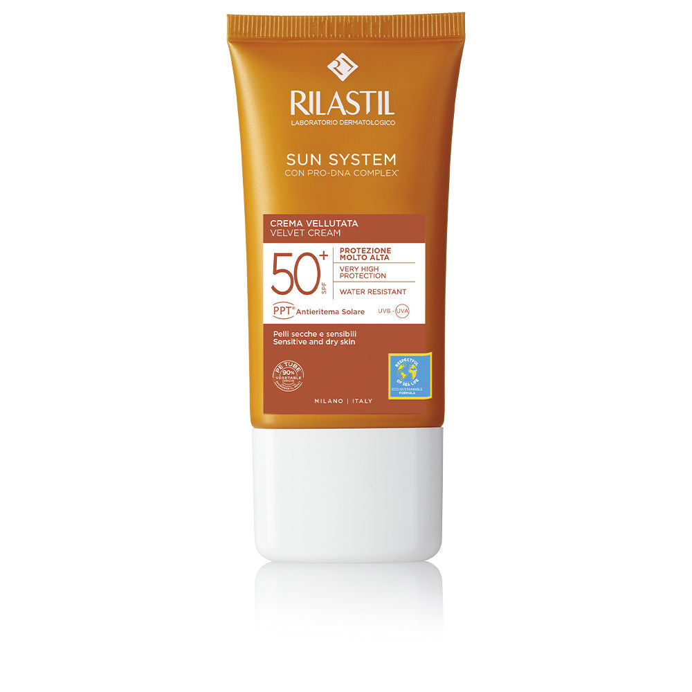 RILASTIL SUN SYSTEM SPF50+ crema velluto 50 ml in , Sun Care by RILASTIL. Merkmale: . Verfügbar bei ParfümReich.