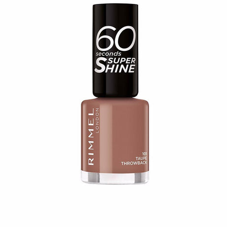 RIMMEL LONDON 60 SECONDS SUPER SHINE nail polish 8 ml in 101-Taupe Throwback , Makeup by RIMMEL LONDON. Merkmale: . Verfügbar bei ParfümReich.