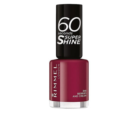 RIMMEL LONDON 60 SECONDS SUPER SHINE nail polish 8 ml in 340-Berries and Cream , Makeup by RIMMEL LONDON. Merkmale: . Verfügbar bei ParfümReich.