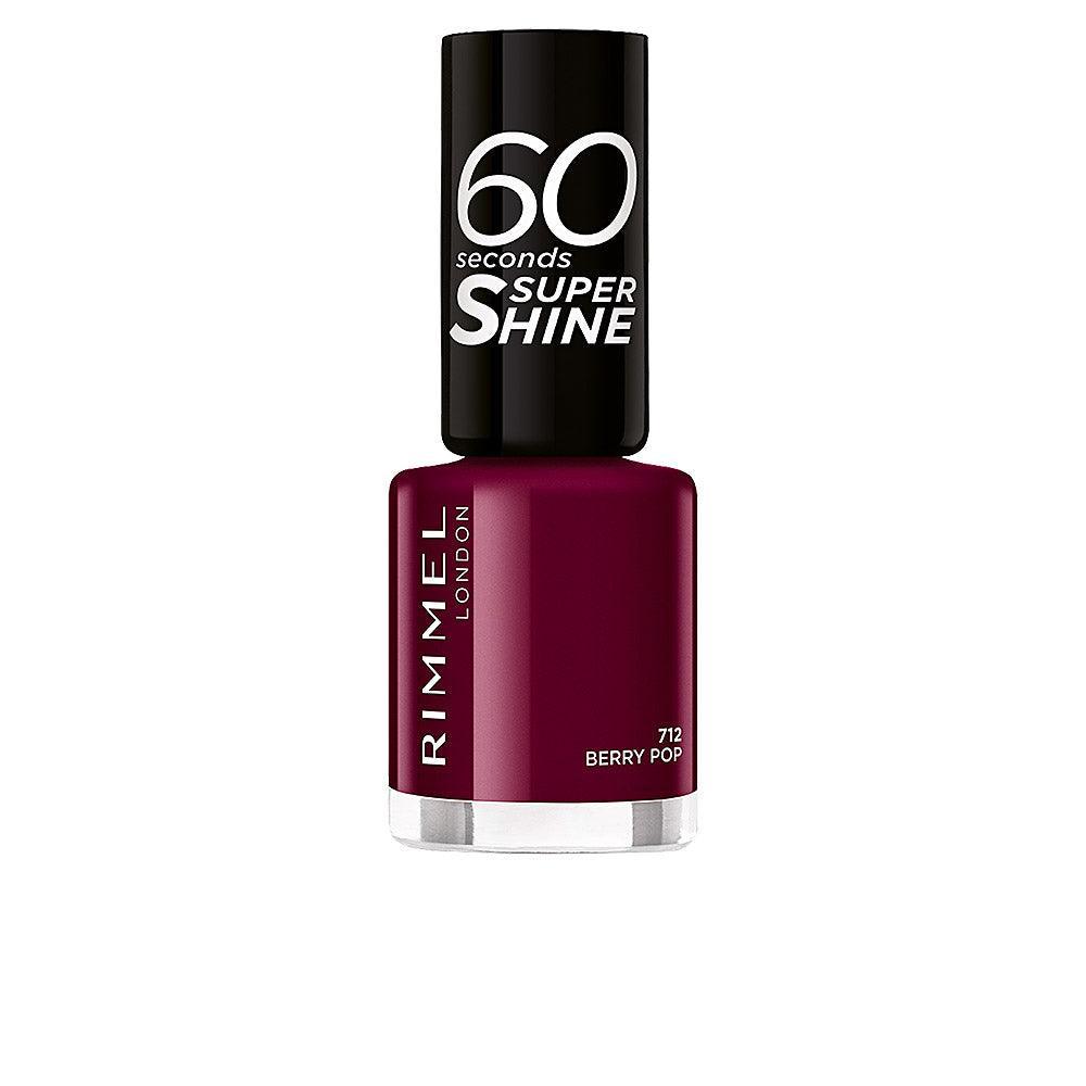 RIMMEL LONDON 60 SECONDS SUPER SHINE nail polish 8 ml in 712-Berry Pop , Makeup by RIMMEL LONDON. Merkmale: . Verfügbar bei ParfümReich.