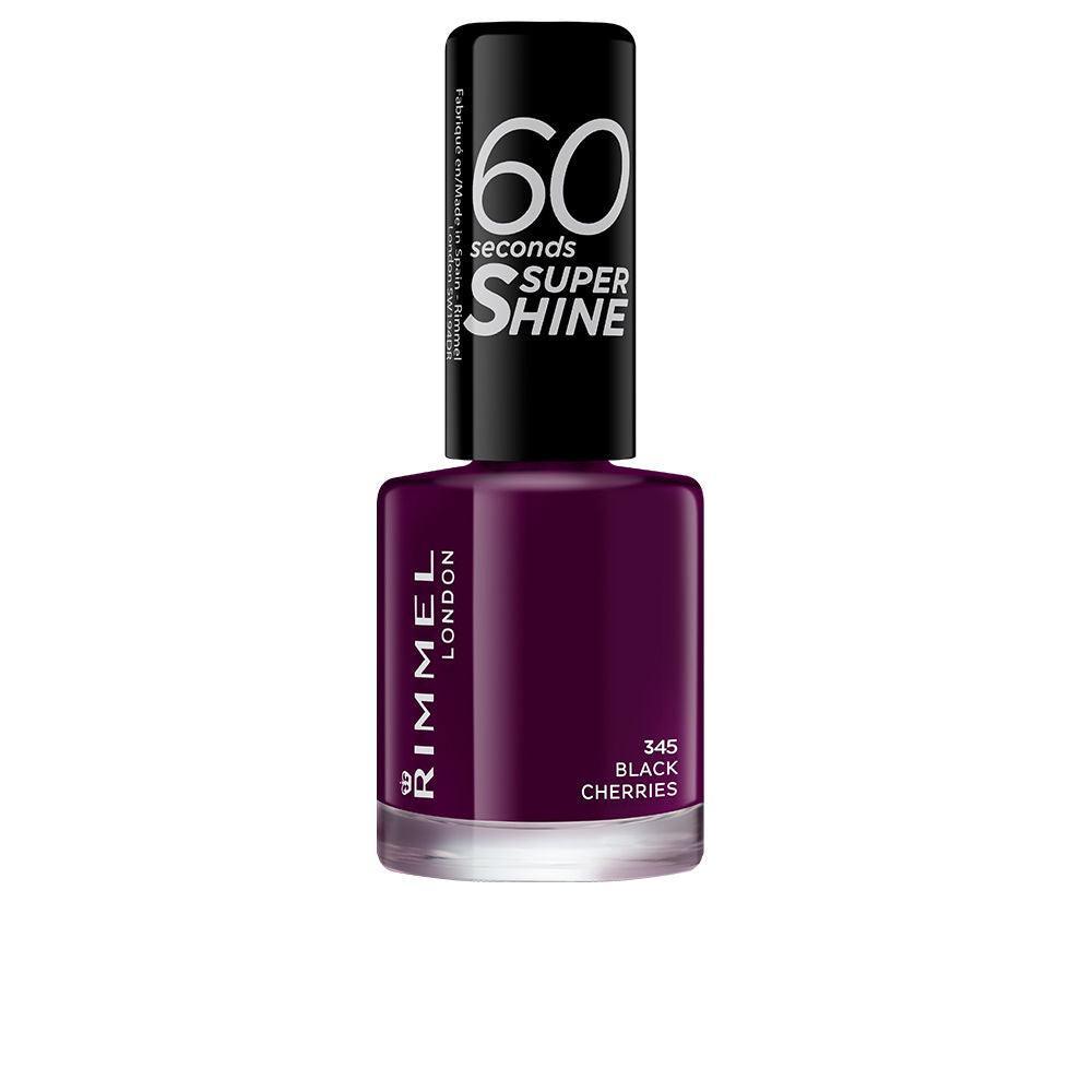 RIMMEL LONDON 60 SECONDS SUPER SHINE nail polish 8 ml in 345-Black Cherries , Makeup by RIMMEL LONDON. Merkmale: . Verfügbar bei ParfümReich.
