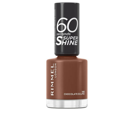 RIMMEL LONDON 60 SECONDS SUPER SHINE nail polish 8 ml in 140-Chocolate Eclipse , Makeup by RIMMEL LONDON. Merkmale: . Verfügbar bei ParfümReich.