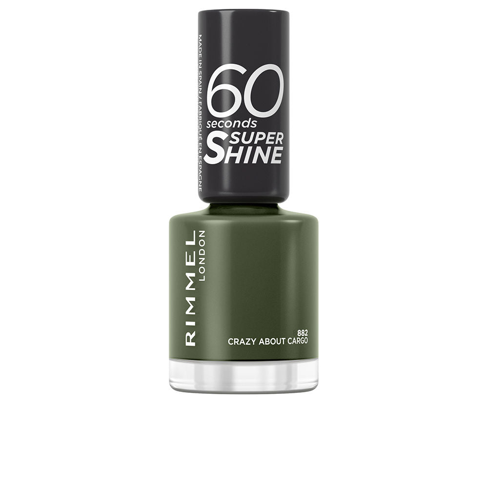 RIMMEL LONDON 60 SECONDS SUPER SHINE nail polish 8 ml in Crazy About Cargo , Makeup by RIMMEL LONDON. Merkmale: . Verfügbar bei ParfümReich.