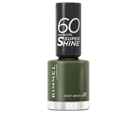 RIMMEL LONDON 60 SECONDS SUPER SHINE nail polish 8 ml in 882-Crazy About Cargo , Makeup by RIMMEL LONDON. Merkmale: . Verfügbar bei ParfümReich.