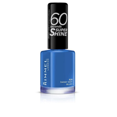 RIMMEL LONDON 60 SECONDS SUPER SHINE nail polish 8 ml in 828-Danny Boy, Blue! , Makeup by RIMMEL LONDON. Merkmale: . Verfügbar bei ParfümReich.