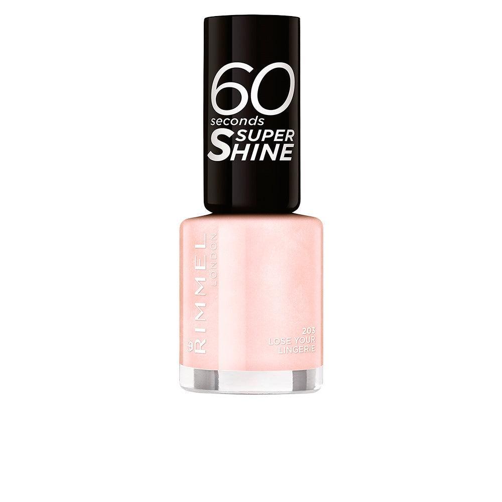 RIMMEL LONDON 60 SECONDS SUPER SHINE nail polish 8 ml in 203-Lose Your Lingerie , Makeup by RIMMEL LONDON. Merkmale: . Verfügbar bei ParfümReich.