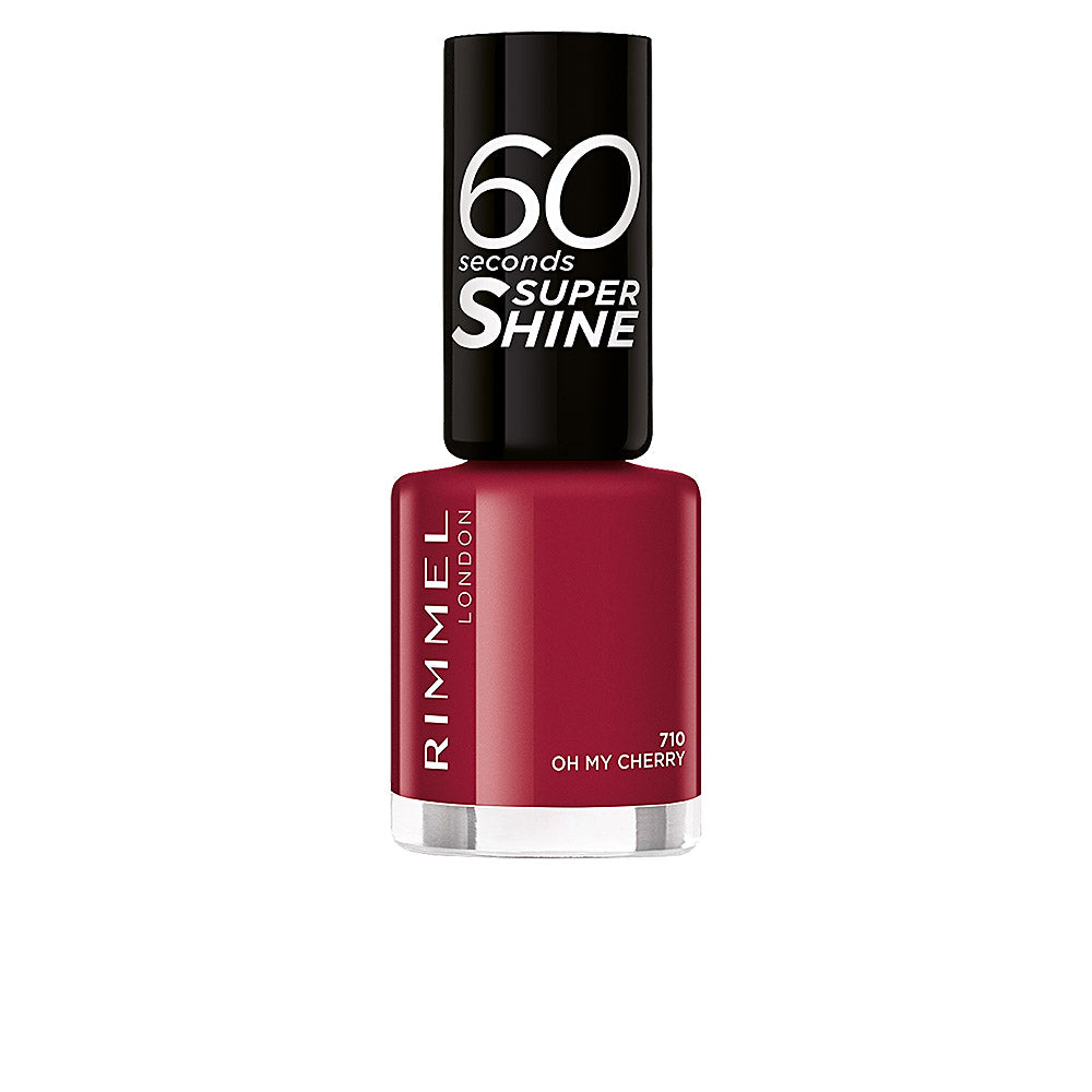 RIMMEL LONDON 60 SECONDS SUPER SHINE nail polish 8 ml in Oh My Cherry , Makeup by RIMMEL LONDON. Merkmale: . Verfügbar bei ParfümReich.