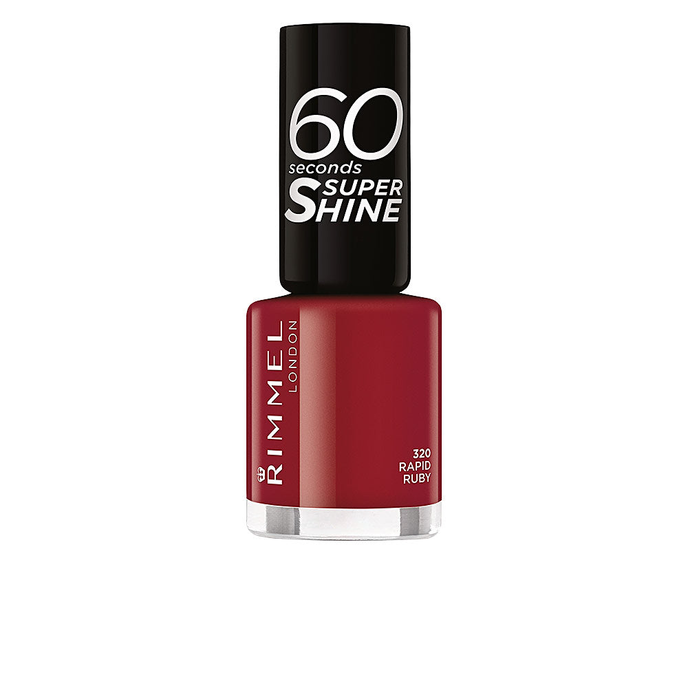 RIMMEL LONDON 60 SECONDS SUPER SHINE nail polish 8 ml in Rapid Ruby , Makeup by RIMMEL LONDON. Merkmale: . Verfügbar bei ParfümReich.