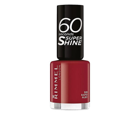RIMMEL LONDON 60 SECONDS SUPER SHINE nail polish 8 ml in 320-Rapid Ruby , Makeup by RIMMEL LONDON. Merkmale: . Verfügbar bei ParfümReich.