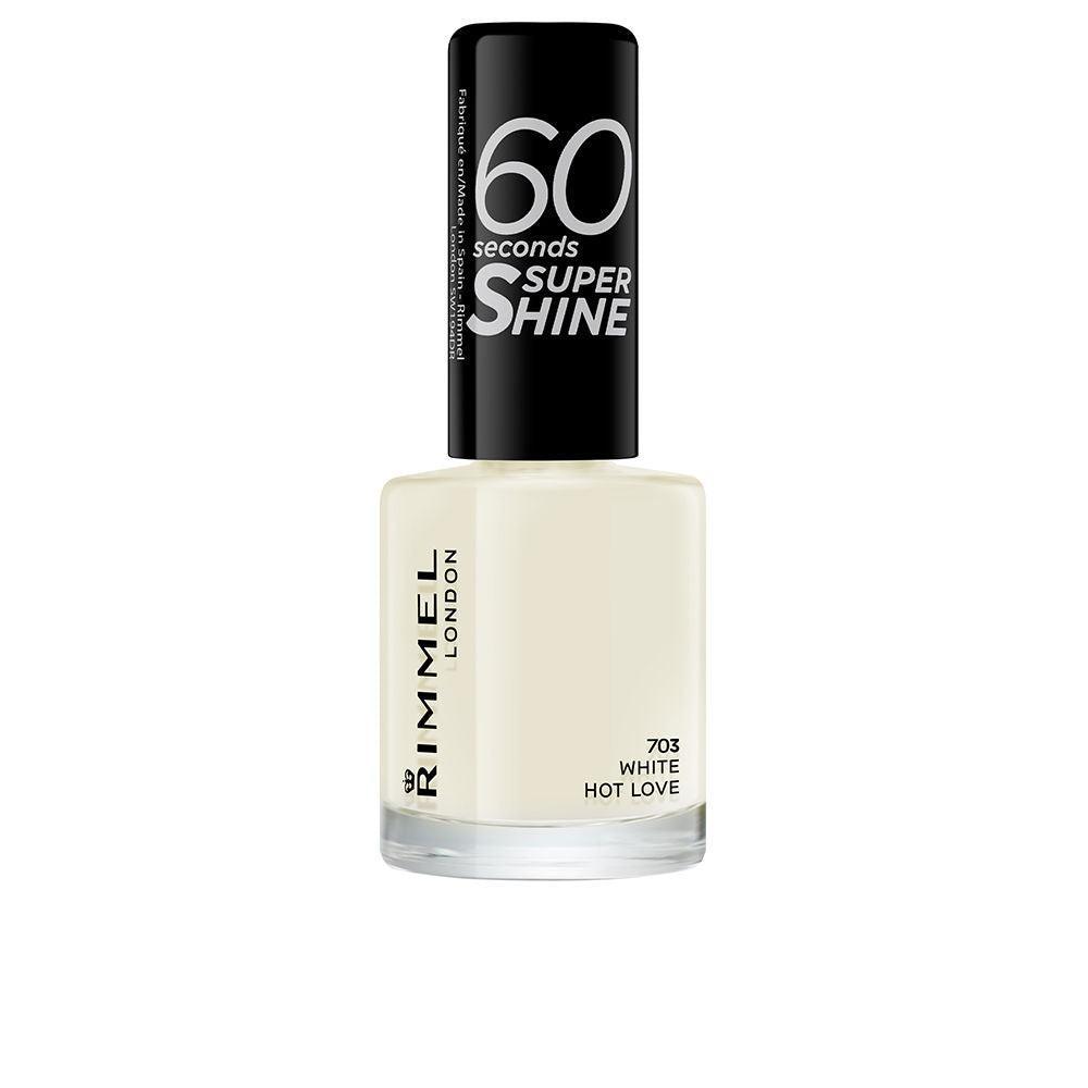 RIMMEL LONDON 60 SECONDS SUPER SHINE nail polish 8 ml in 703 White Hot Love , Makeup by RIMMEL LONDON. Merkmale: . Verfügbar bei ParfümReich.