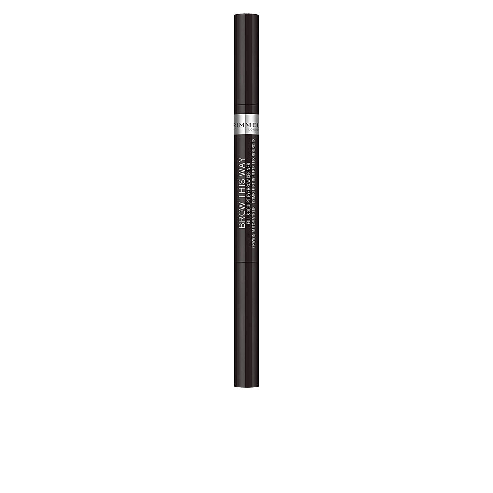 RIMMEL LONDON BROW THIS WAY fill&amp;sculpt eyebrow definer in Soft Black , Makeup by RIMMEL LONDON. Merkmale: . Verfügbar bei ParfümReich.