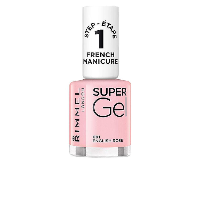 RIMMEL LONDON FRENCH MANICURE super gel 12 ml in 091 English Rose , Makeup by RIMMEL LONDON. Merkmale: . Verfügbar bei ParfümReich.