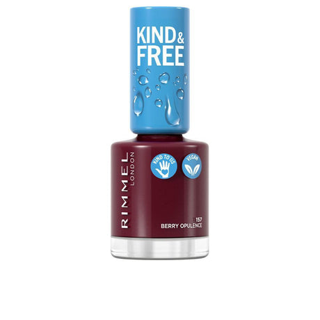 RIMMEL LONDON KIND & FREE nail polish in 157-Berry Opulence , Makeup by RIMMEL LONDON. Merkmale: . Verfügbar bei ParfümReich.