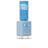RIMMEL LONDON KIND & FREE nail polish in 152-Tidal Wave Blue , Makeup by RIMMEL LONDON. Merkmale: . Verfügbar bei ParfümReich.