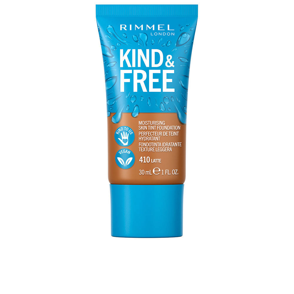 RIMMEL LONDON KIND & FREE skin tint foundation in Latte , Makeup by RIMMEL LONDON. Merkmale: . Verfügbar bei ParfümReich.