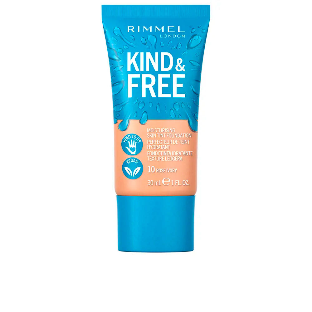 RIMMEL LONDON KIND & FREE skin tint foundation in Natural Beige , Makeup by RIMMEL LONDON. Merkmale: . Verfügbar bei ParfümReich.