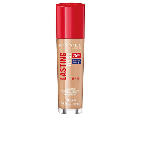 RIMMEL LONDON LASTING FINISH Foundation 30 ml in 160: Vanilla , Makeup by RIMMEL LONDON. Merkmale: . Verfügbar bei ParfümReich.