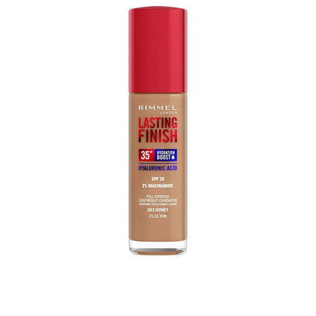 RIMMEL LONDON LASTING FINISH hydration boost SPF20 30 ml in 303-Honey , Makeup by RIMMEL LONDON. Merkmale: . Verfügbar bei ParfümReich.