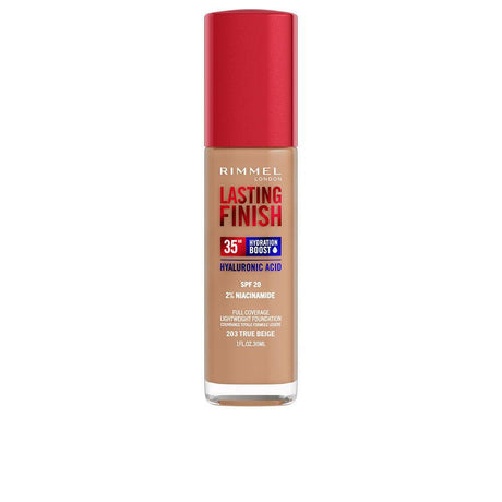 RIMMEL LONDON LASTING FINISH hydration boost SPF20 30 ml in True Beige-203 , Makeup by RIMMEL LONDON. Merkmale: . Verfügbar bei ParfümReich.