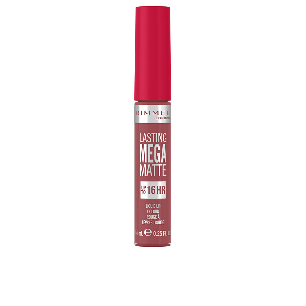 RIMMEL LONDON LASTING MEGA MATTE liquid lip color 7,4 ml in Rose &amp; Shine , Makeup by RIMMEL LONDON. Merkmale: . Verfügbar bei ParfümReich.