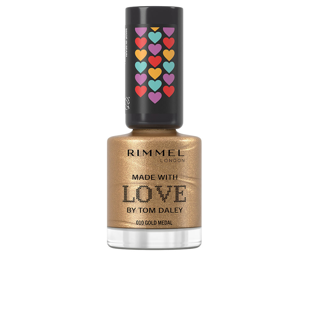 RIMMEL LONDON MADE WITH LOVE by Tom Daley nail polish 8 ml in Darling You Are Fabulous , Makeup by RIMMEL LONDON. Merkmale: . Verfügbar bei ParfümReich.