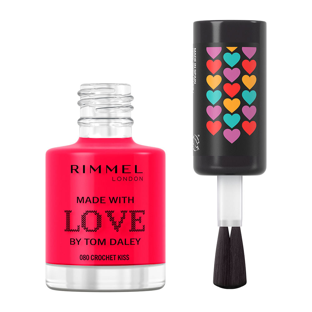 RIMMEL LONDON MADE WITH LOVE by Tom Daley nail polish 8 ml in Glaston Berry , Makeup by RIMMEL LONDON. Merkmale: . Verfügbar bei ParfümReich.