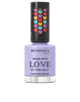 RIMMEL LONDON MADE WITH LOVE by Tom Daley nail polish 8 ml in Knit One Purple One , Makeup by RIMMEL LONDON. Merkmale: . Verfügbar bei ParfümReich.