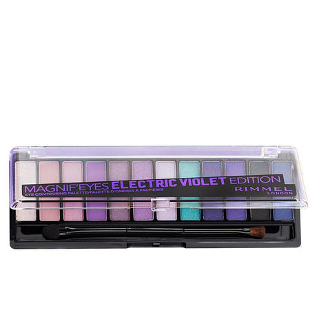 RIMMEL LONDON MAGNIF'EYES palette in 008-electric violet , Makeup by RIMMEL LONDON. Merkmale: . Verfügbar bei ParfümReich.