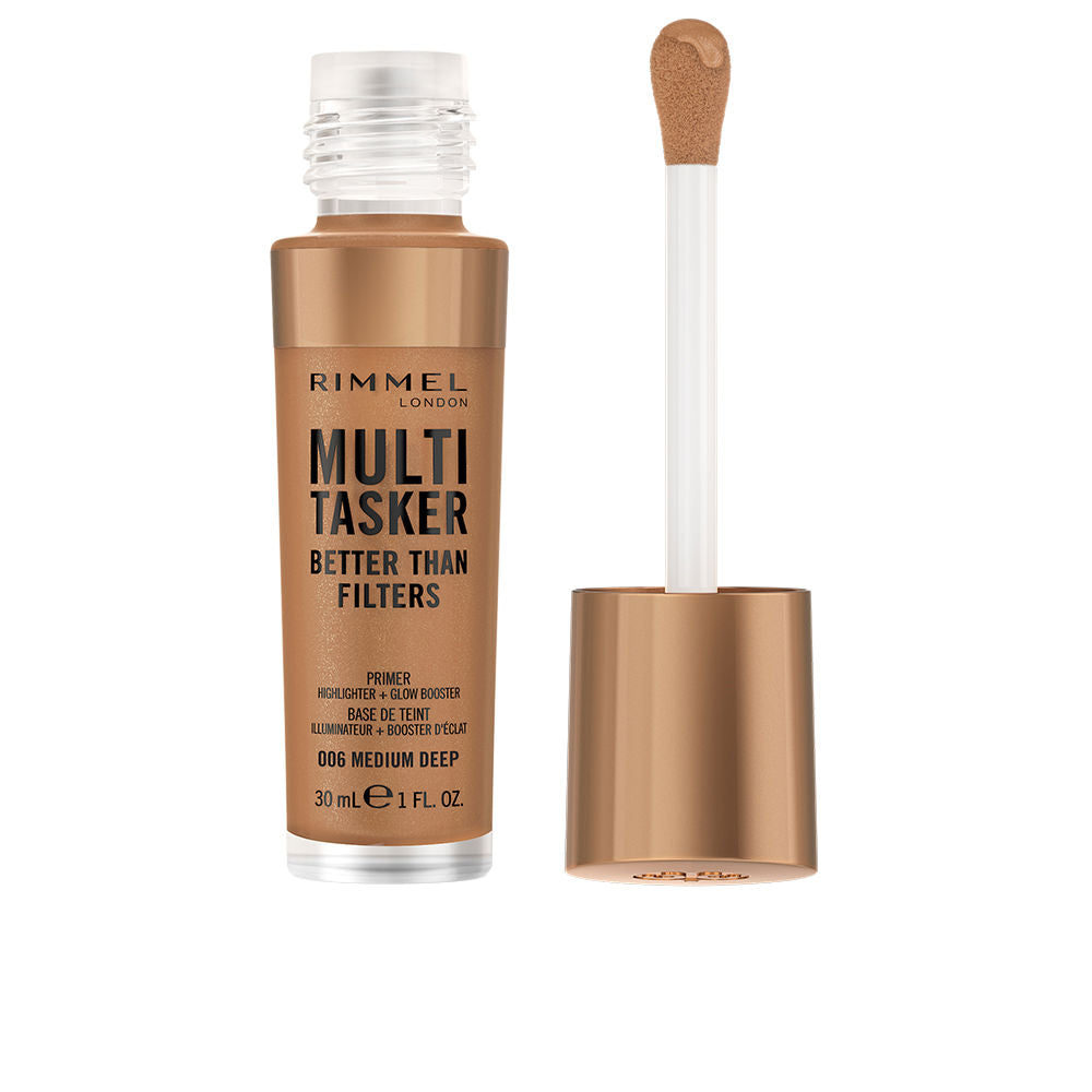 RIMMEL LONDON MULTI-TASKER illuminating primer 30 ml in Medium Deep , Makeup by RIMMEL LONDON. Merkmale: . Verfügbar bei ParfümReich.