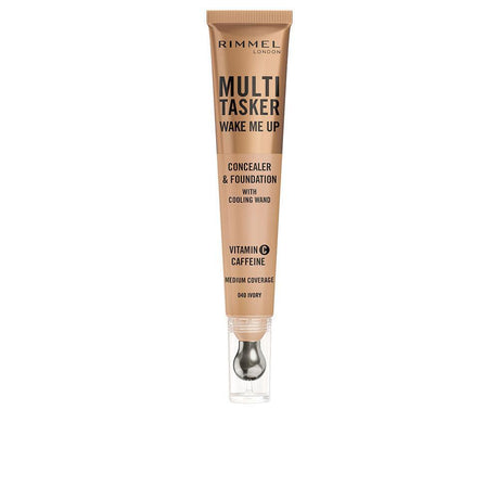 RIMMEL LONDON MULTITASKER WAKE ME UP concealer and foundation 20 ml in Ivory-100 , Makeup by RIMMEL LONDON. Merkmale: . Verfügbar bei ParfümReich.