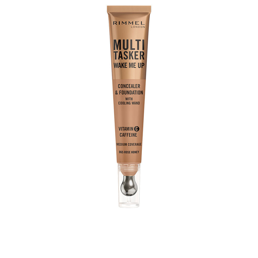 RIMMEL LONDON MULTITASKER WAKE ME UP concealer and foundation 20 ml in Rose Honey , Makeup by RIMMEL LONDON. Merkmale: . Verfügbar bei ParfümReich.