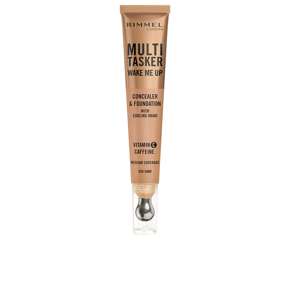 RIMMEL LONDON MULTITASKER WAKE ME UP concealer and foundation 20 ml in Sand , Makeup by RIMMEL LONDON. Merkmale: . Verfügbar bei ParfümReich.