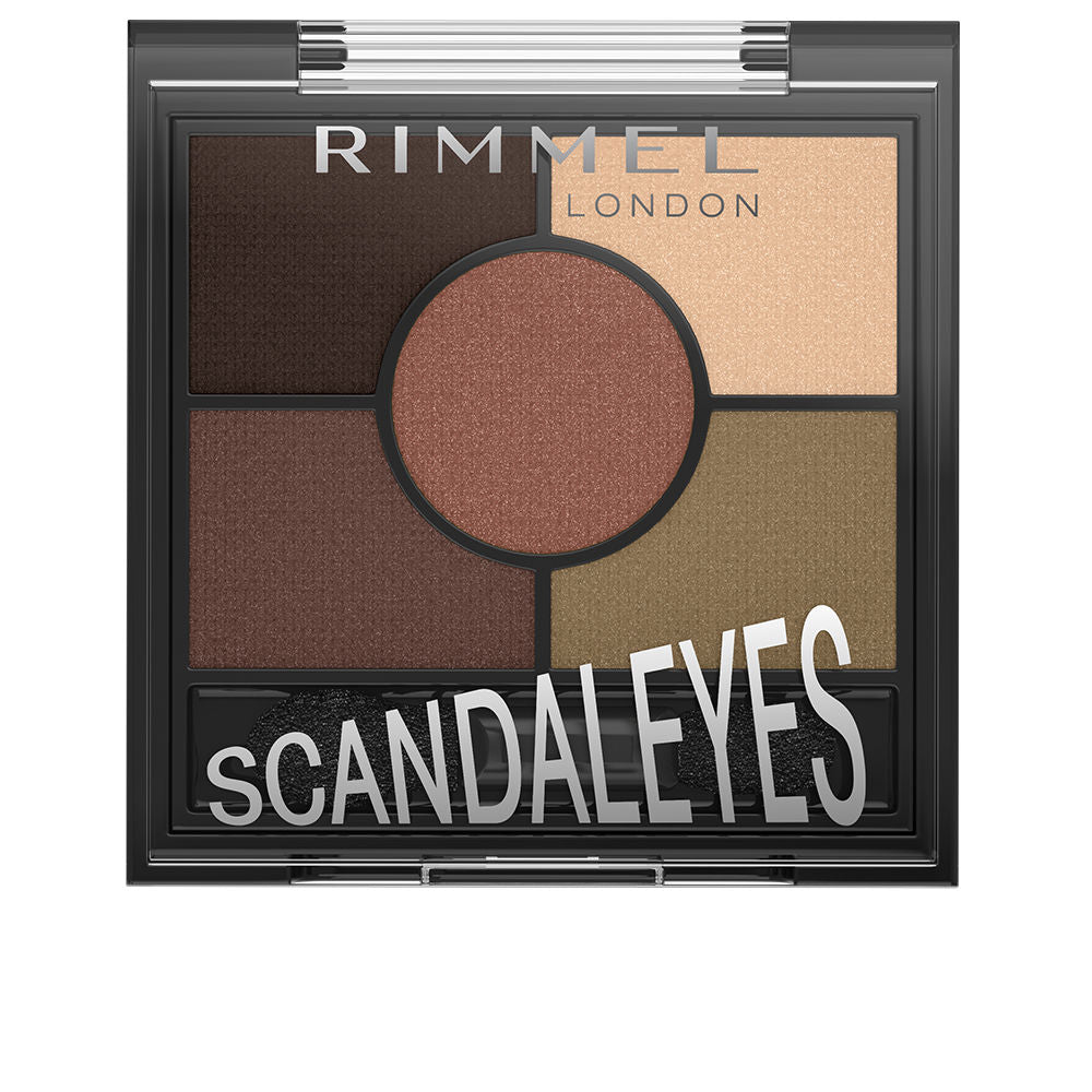 RIMMEL LONDON SCANDALEYES shadow palette 3.80 gr in Brixton Brown , Makeup by RIMMEL LONDON. Merkmale: . Verfügbar bei ParfümReich.