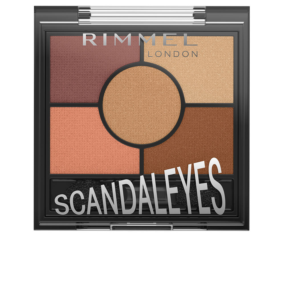 RIMMEL LONDON SCANDALEYES shadow palette 3.80 gr in Sunset Bronze , Makeup by RIMMEL LONDON. Merkmale: . Verfügbar bei ParfümReich.