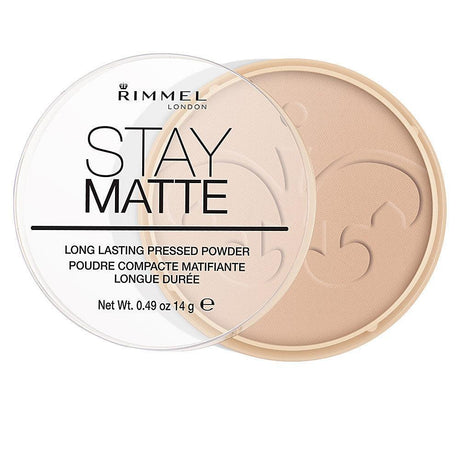 RIMMEL LONDON STAY MATTE pressed powder in 005-silky beige , Makeup by RIMMEL LONDON. Merkmale: . Verfügbar bei ParfümReich.