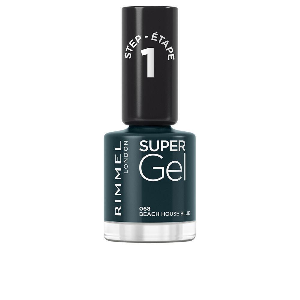 RIMMEL LONDON SUPER GEL nail polish 12 ml in 068-Beach House Blue , Makeup by RIMMEL LONDON. Merkmale: . Verfügbar bei ParfümReich.