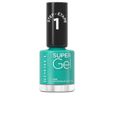 RIMMEL LONDON SUPER GEL nail polish 12 ml in 98-never blue with you , Makeup by RIMMEL LONDON. Merkmale: . Verfügbar bei ParfümReich.