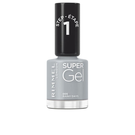 RIMMEL LONDON SUPER GEL nail polish 12 ml in 005-Rainy Days , Makeup by RIMMEL LONDON. Merkmale: . Verfügbar bei ParfümReich.